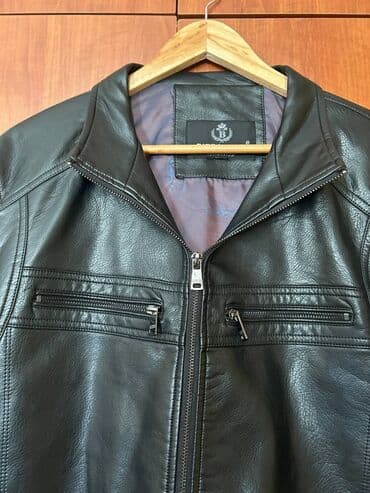 kişi dəri godəkcələr: Qara ceket/kojanka Tebii deridendir Razmeri S Geyinilməyib (razmeri — 8