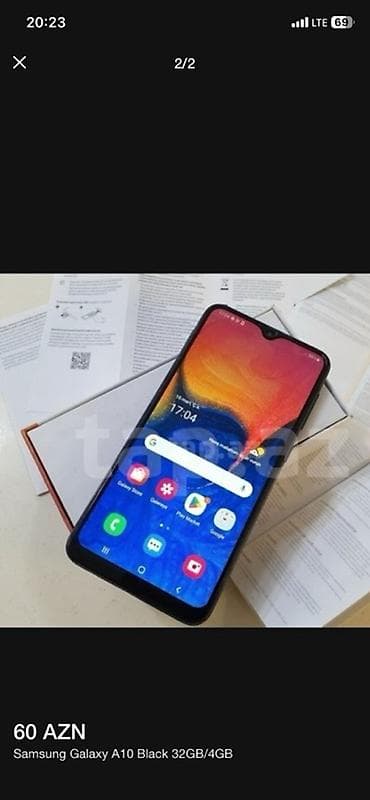 telefon redmi not 9: Samsung Galaxy A10, 32 GB, rəng - Qara — 4