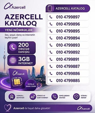 madem internet: Nömrə: ( 010 ) — 1