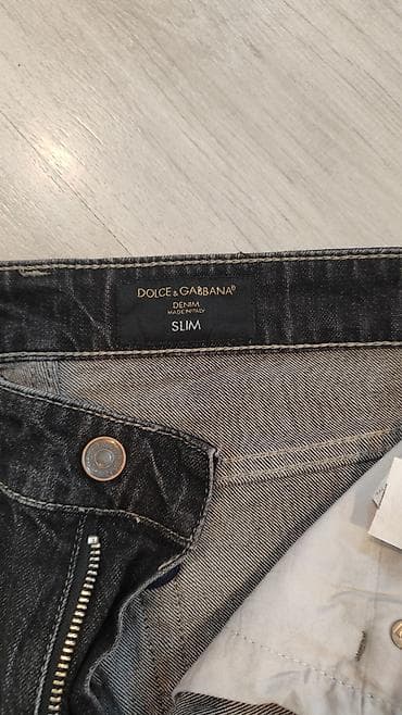 Dolce & Gabbana kişi cins şalvarı. Salam Şalvar boyuk — 4