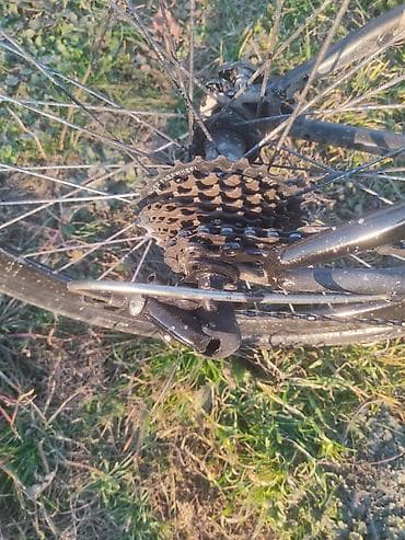 Elektrik nəqliyyatı: MTB velosiped - 26" təkərlər, möhkəm alüminium hissələr - Ön — 1