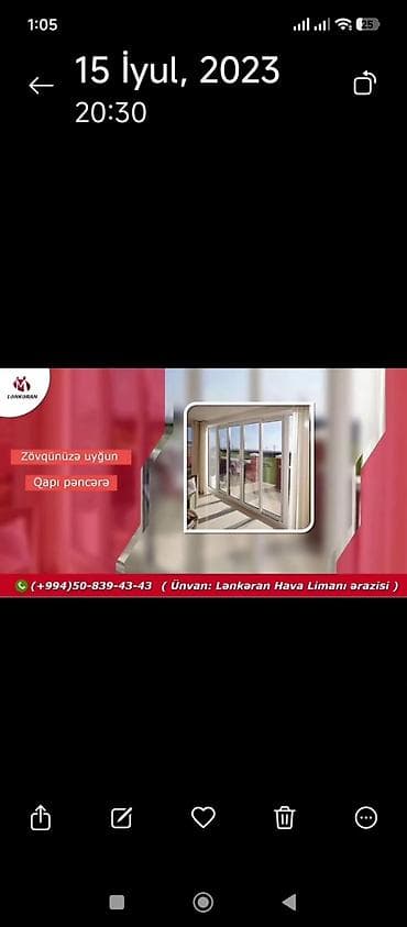 Qapı-pəncərə sistemi – zövqünüzə uyğun dizayn - Sürüşdürülən şüşə