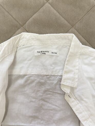 3 duyme koynekler: Uşaq köynəyi – bunny by Sinsay - Rəng: ağ - Ölçü: 74 sm (təxminən 6–9 — 1