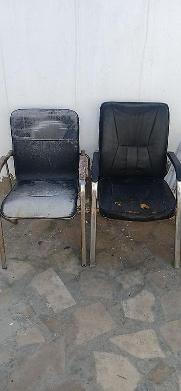 Ofis masaları: 2 eded stul birlikde satilir 15man — 2