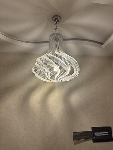 lan: Çılçıraq, 10 və daha çox lampa, Metal — 2