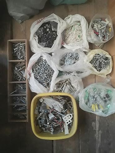 qapi pencere plastik: Продаются оптом болты,гайки,шайбы,хомуты,шурупы,пробки.Всё вместе за — 1