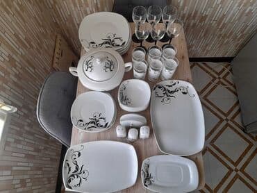 детский игровой набор щенячий патруль: Обеденный набор, цвет - Белый, Schafer, 6 персон — 2