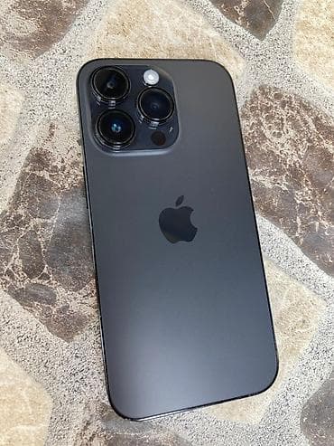 ayfon 17 pro: IPhone 14 Pro, 128 GB, Qara, Simsiz şarj, Face ID — 3