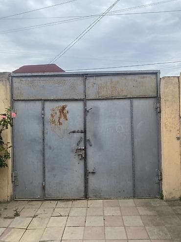 darvaza matoru: Dəmir Həyət darvazası, Mexaniki, rəng - Boz, Kredit yoxdur — 2