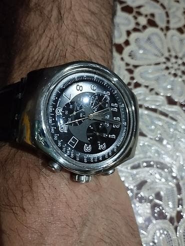 swatch saati: İşlənmiş, Qol saatı, Swatch, rəng - Ağ — 2