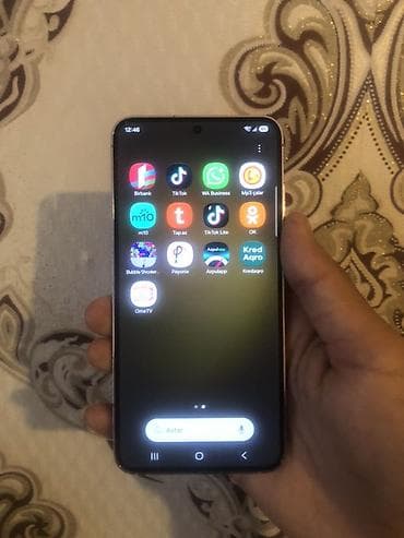 telefon servis: Samsung Galaxy S23, 256 GB, rəng - Bənövşəyi, Simsiz şarj — 2