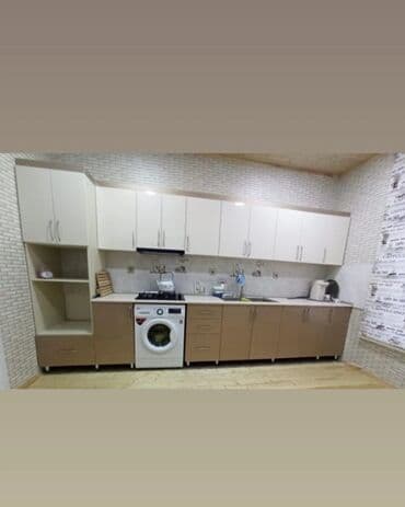 Salon masaları: Sifarişlə mətbəx dəsti, Özü çəkən petlələr, Mat laminat, Kredit yoxdur, Pulsuz çatdırılma