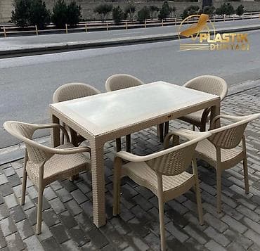 yeni stol: Türkiyə istehsalı🇹🇷
Masa, oturacaq dəsti — 1