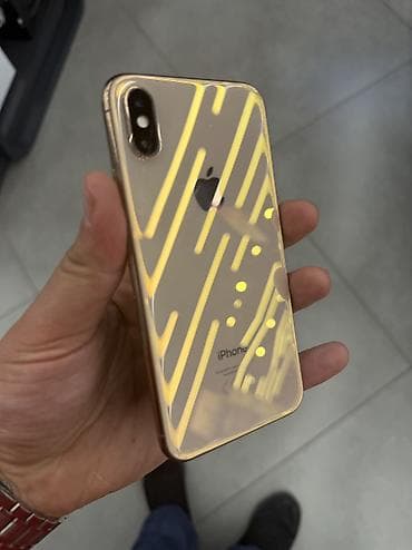 iphone 12 sekilleri: IPhone Xs, 256 GB, Qızılı, Face ID — 1