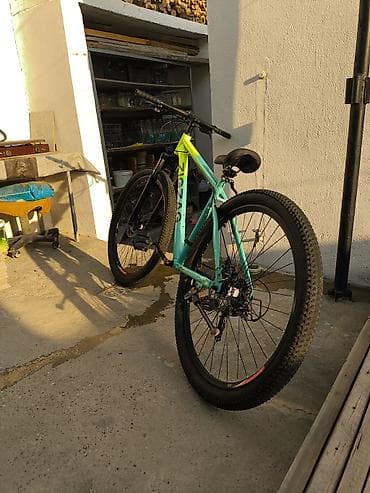 zigzag velosiped: ZIGZAG dağ velosipedi - Rəng: parlaq sarıdan mavi‑yaşıl tona keçid — 7