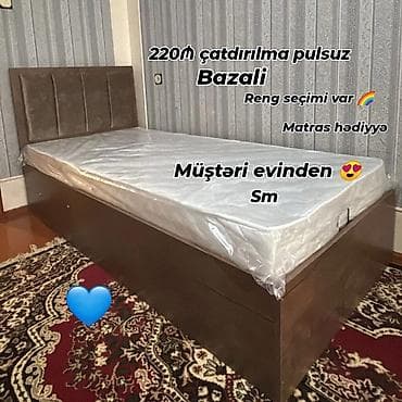 kravat taxt: Yeni, Təknəfərlik çarpayı — 1