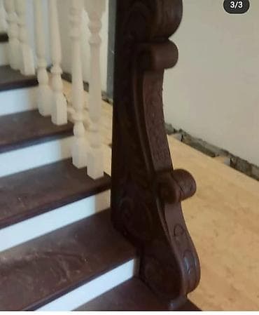 Təmir və tikinti: Taxta pilləkənlərin layihələndirilməsi və yığılması xidməti - Fərdi — 3