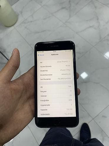 iphone xe: IPhone 7 Plus, 128 GB, Qara — 2