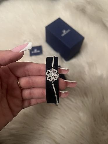 adli qolbaqlar: Bilərzik, Swarovski, Gümüş — 3