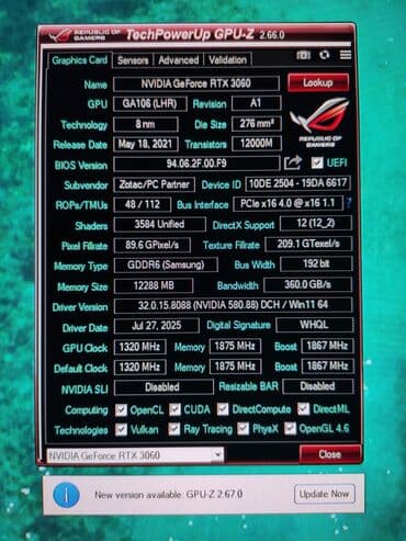 geforce rtx 3090 qiymeti: Видеокарта ZOTAC GeForce RTX 3060, 12 ГБ — 3