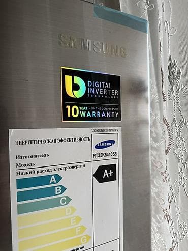 iphone 13 pro max barter: Samsung RT35K5440S8 iki qapılı soyuducu - Rəng/Material: paslanmayan — 2