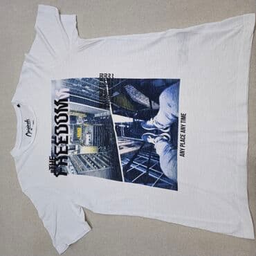 north: Futbolka, L, rəng - Ağ — 2