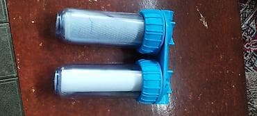 honor 9 pad: İki mərhələli su filtri korpusu və kartric seti - 10” ölçülü iki — 6