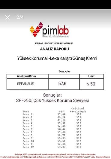 Личные вещи: Lekelere garwi yuksek goruma gunew kremi.110ml.Turkiyeden gelir.Eldedi — 4