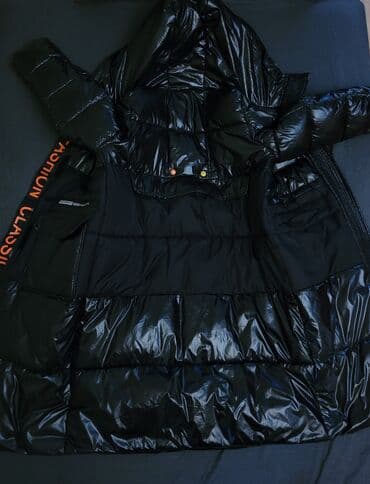 Пальто: Мужское пальто, L, цвет - Черный — 4