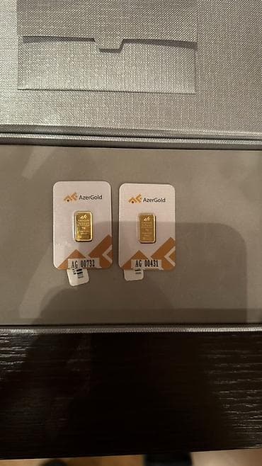 1 gr qızıl külçə - Azergold
Qiymətə görə qəti narahat etməyin