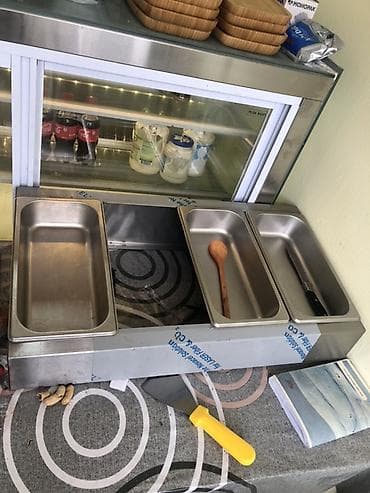 kafe divanı: Satış üçün kafe/fast‑food avadanlıqları paketi Məhsul tərkibi: - — 5