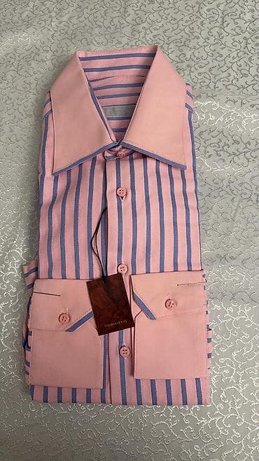 lacoste polo majice: Köynək, Stefano Ricci, XL, rəng - Çəhrayı — 1