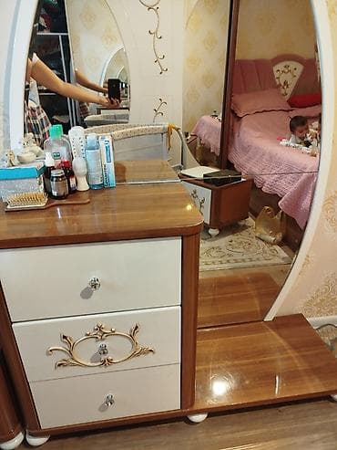 güzgü mebel: Komod 3sivirmeli,boyuk guzgulu — 2
