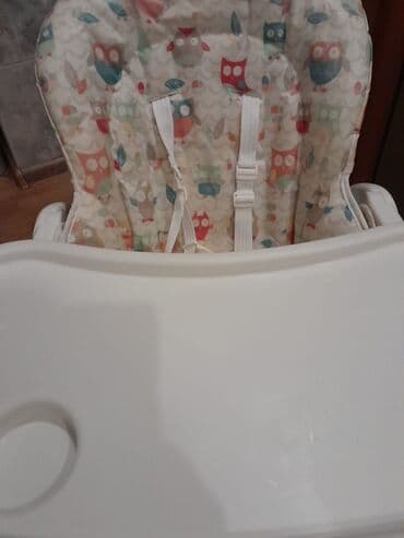 столики для автокресел: Uşaq yemək stulu - Rahat və təhlükəsiz konstruksiya: sabit metallik — 3