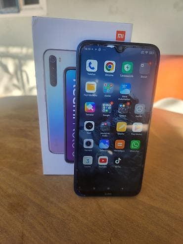 ps 5 alıram: Redmi Note 8, 64 GB, rəng - Mavi, İki sim kartlı — 1