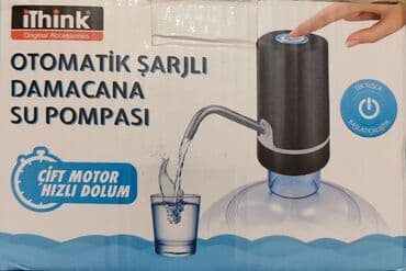 Su pompası sarjlı iki matorlu yeni məhsuldur. Hər bir evə lazımdır