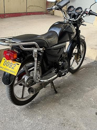 Moped/Motosiklet – freedom mx49 - Rəng: qara - Nömrə nişanı: sarı