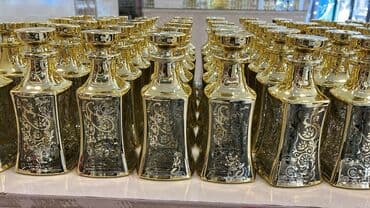 Kufşinlər - ətir qabları - İncəbel qızılı - 116 ədəd - 406 azn (biri