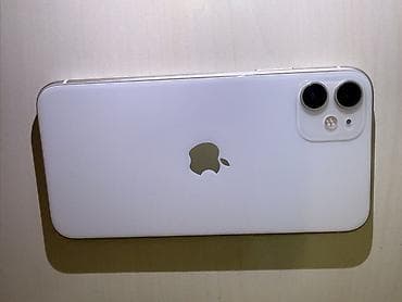 ayfon telefonlar: IPhone 11, 64 GB, Ağ, Face ID — 1