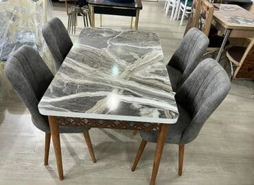 sulutepe kiraye heyet evleri 2022: Qonaq otağı üçün, Yeni, Açılan, Dördbucaq masa, 4 stul — 1