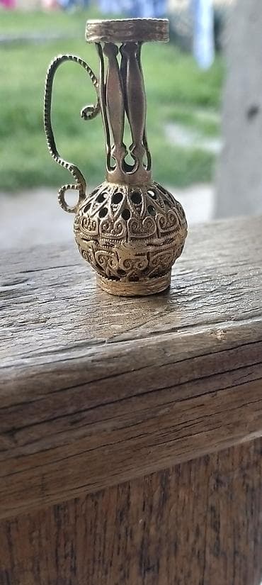 işlənmiş qaz: Fiqur, Metal, rəng - Qızılı — 2