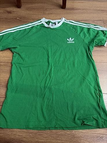 Futbolkalar: Futbolka, Adidas, M, rəng - Yaşıl — 1