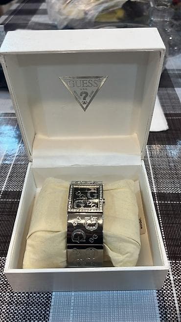 İşlənmiş, Qol saatı, Guess, rəng - Qara — 1