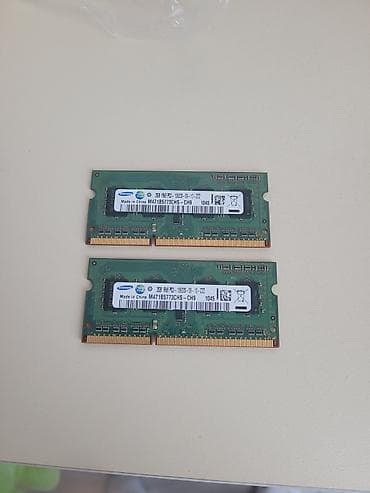 ram ddr 3 msi: Samsung laptop RAM modulları – 2 ədəd 1333MHz - Model: Samsung — 1
