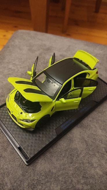 BMW M3 Competition (G80) 1:32 die-cast model avtomobil – kolleksiya