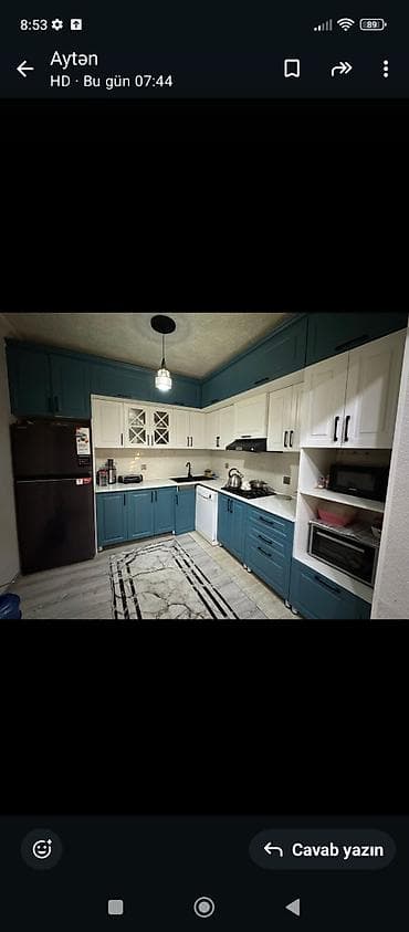 en son ev elanlari: 3 otaqlı həyət evi - Plan: 1 otaq, ayrıca mətbəx üçün ayrılmış zona; — 5