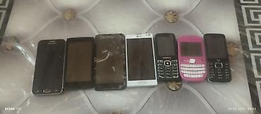 telefonlar 32 s: Telefonlar dəsti – 7 ədəd Tərkib: - Samsung sensorlu smartfon (qara — 2
