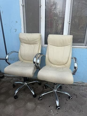 dəri kreslo: Təkərli, Süni dəri — 2