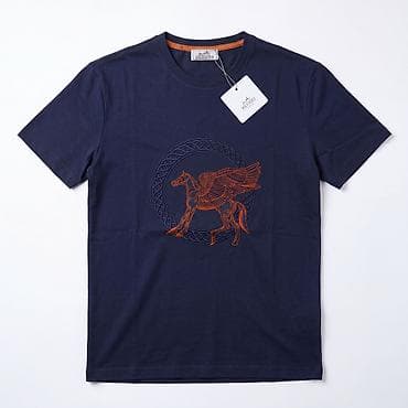 Футболки: Мужская футболка, Hermes, One size, цвет - Голубой — 2