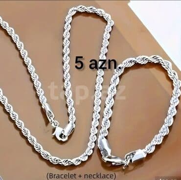 gumus klon: YENİ, DƏBLİ, müxtəlif növ BOYUNBAĞILAR satılır. ( 2-si 1 birlikdə — 19